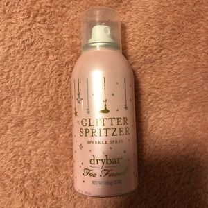Brand new. Too Faced Glitter spray. Limited ed.